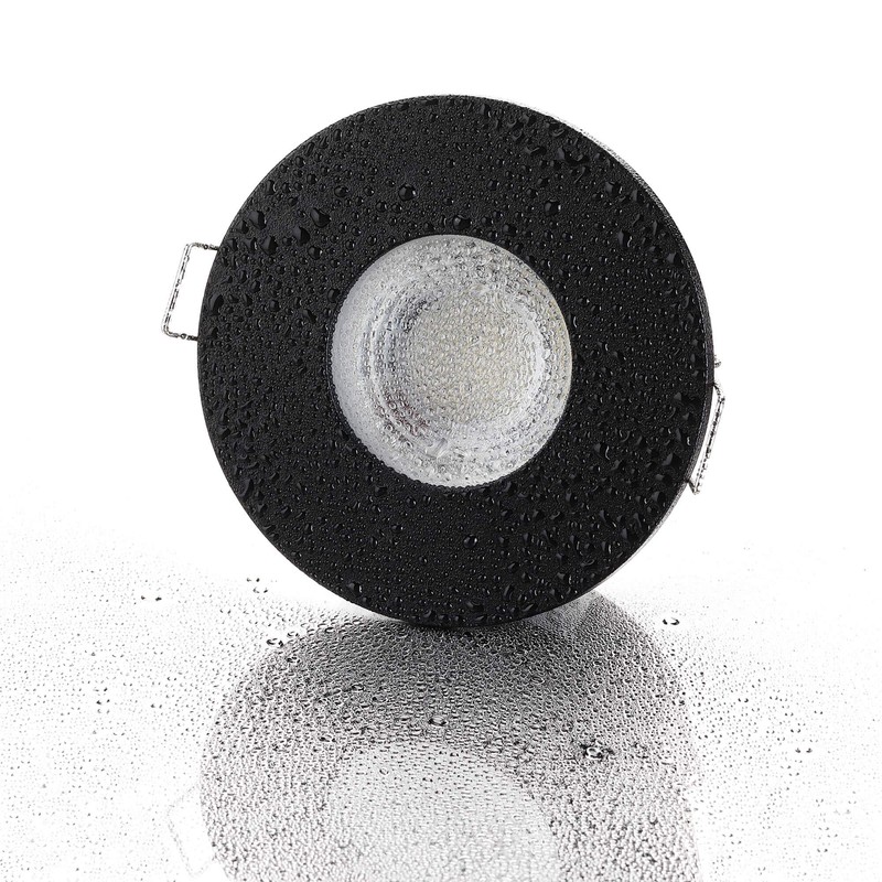 lambado® LED Spotlights for Bathroom IP65 in Black - Modern