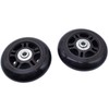 2Set OD 80mm Luggage Suitcase Replacement Wheels Axles Repair Wrench
