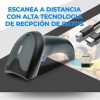 EGTMA Lector De Códigos De Barra Inalámbrico Multifuncional