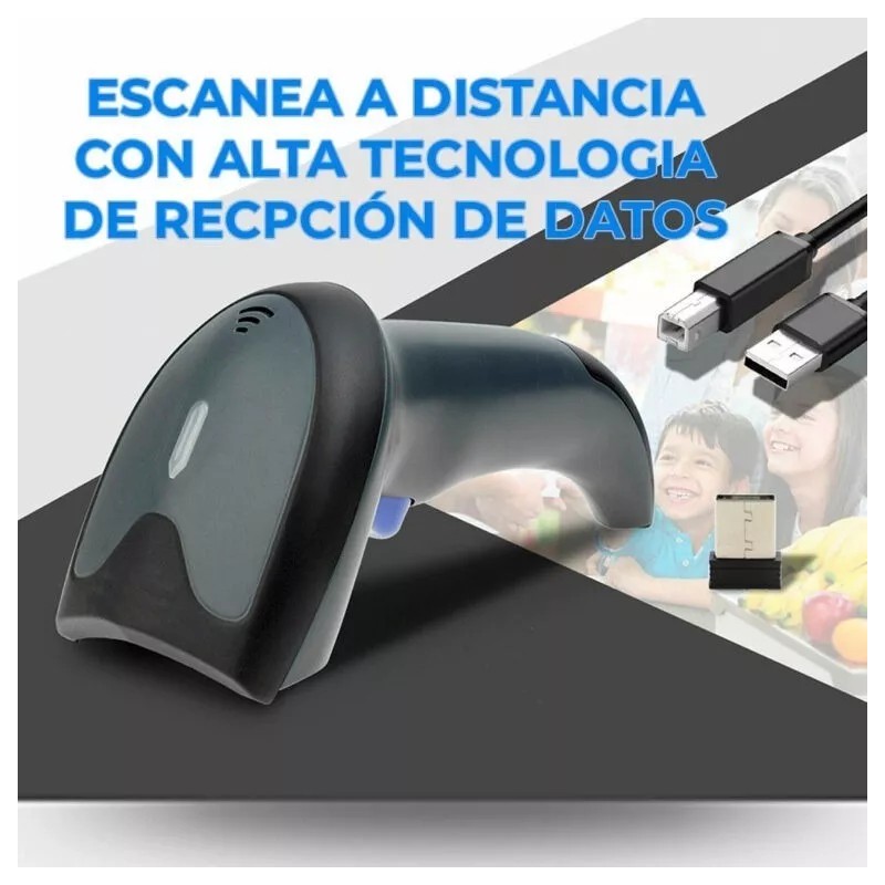 EGTMA Lector De Códigos De Barra Inalámbrico Multifuncional