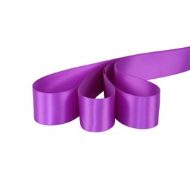 Ribbonitlux 1.5" wide Double Face Satin Ribbon 25 Yards (465-Purple）, Set For Gift Wrapping, Party Decor, Sewing Applications, Wedding and Craft