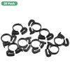 M METERXITY 20-Pack Double Gripping Nylon Hose Clamps, 3/4" 16.9-19mmmm