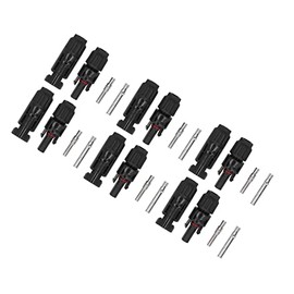 10 Pares de Conectores de Panel Solar DC1000V 30A Fotovoltaico Macho Hembra Cable IP67 Impermeable PC Conector Crimp Piezas de EnergíA Solar Accesorios
