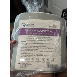 Gentell One 8" x 8" Silver Calcium alginate Ag Wound Dressing 2027EXP