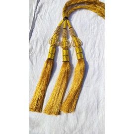 Indian Style Braided Ponytail Extension with Hair Tie Straight Wrap Around Hair Extensions Ponytail Hair Piece for Women (Design_9)