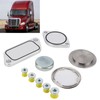 EGR Plug Kit 5pcs Aluminium Alloy Gaskets 5pcs Rubber Plugs