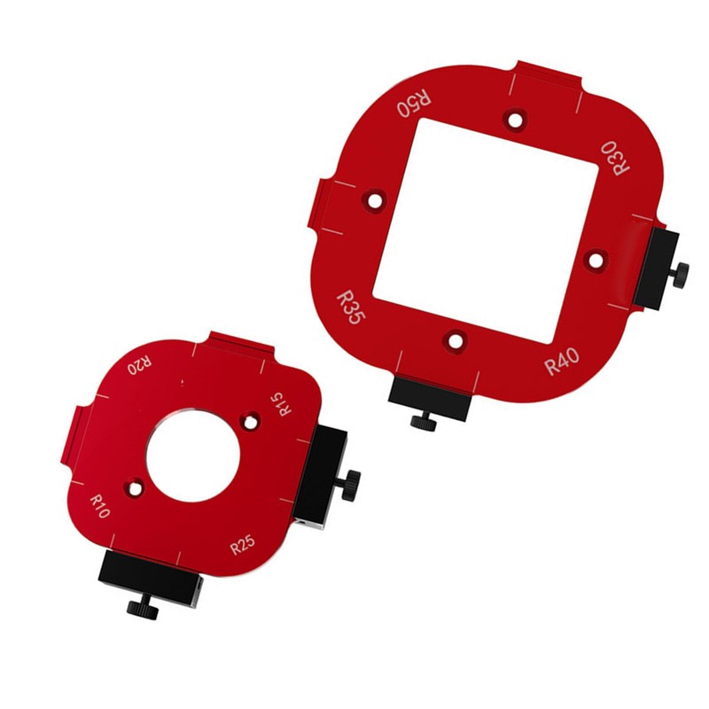 Radius Jig Router Template, Round Corner Radius Template, Table Corner