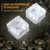 JKIMK Solar Brick Lights - Outdoor Waterproof Patio & Garden