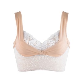 HEAVEN Japan Night Bra, Large Size, No Pad, Wireless, Wireless, Various Sizes Available, beige