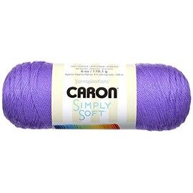Bulk Buy: Caron Simply Soft Brites Yarn (3-Pack) Grape H9700B-9610