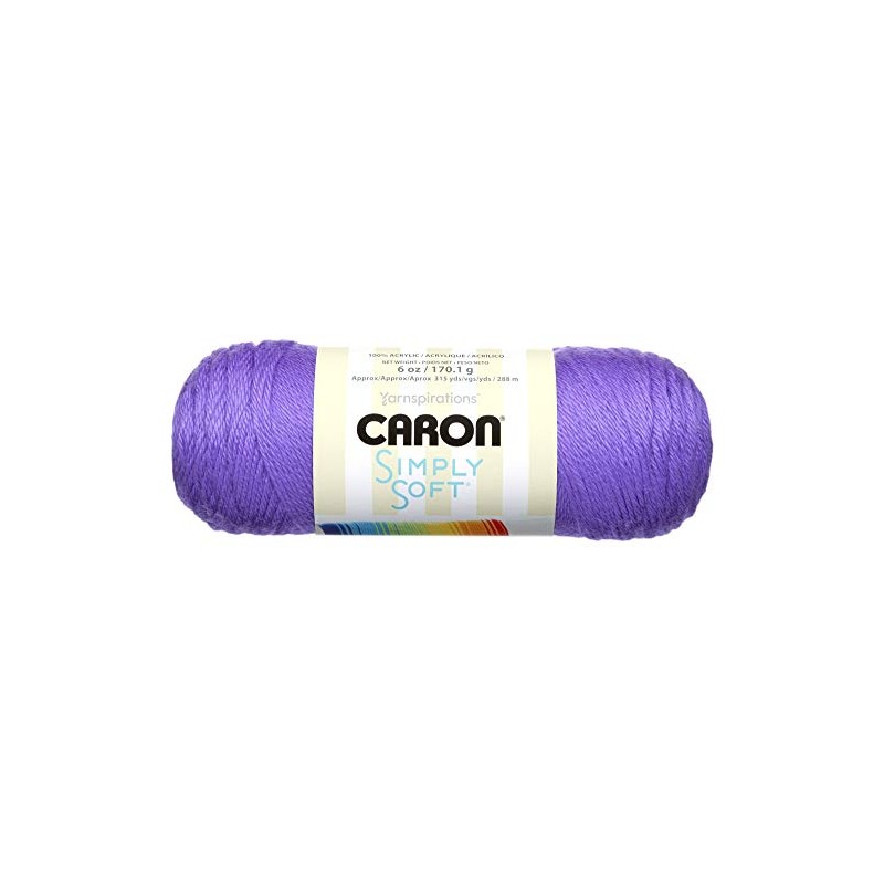 Bulk Buy: Caron Simply Soft Brites Yarn (3-Pack) Grape H9700B-9610