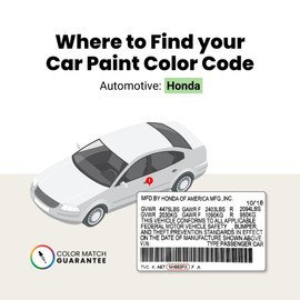 TouchUpDirect B-588P Obsidian Blue Pearl Compatible with Honda Exact Match Touch Up Paint Aerosol - Essential Kit