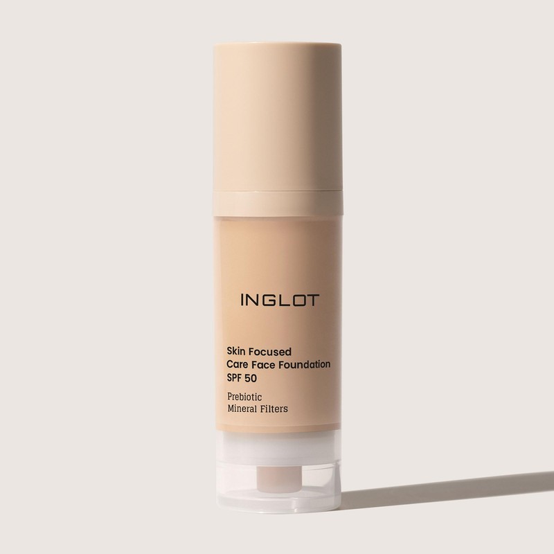 Inglot Illuminating Foundation with Skin Care Benefits | Sun Protection