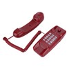 Desktop Wall Compact Telephone, Space-Saving Landline Phone with Answering Machine,