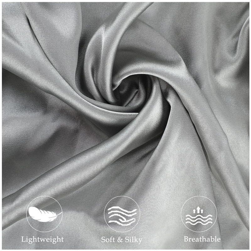 2 Pack Satin Pillowcase for Zelimun Cervical Pillow, Contour Pillow