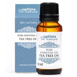 Optima Natura Tea Tree Oil, 100% Natural Pure Essential Tea Tree Oil, Against Acne, Anti-Pimple, 10 ml