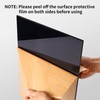 2 Pieces 5" x 7", 1/8"(3mm) Thick Black Acrylic Sheet