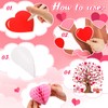 Buryeah 77 Pcs Valentine's Day Tree Bulletin Board Set 47