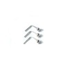3 X Sterling Silver 1.5mm ball nose studs