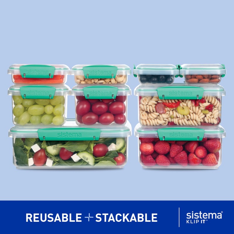 Sistema KLIP IT Food Storage Containers | Airtight & Stackable
