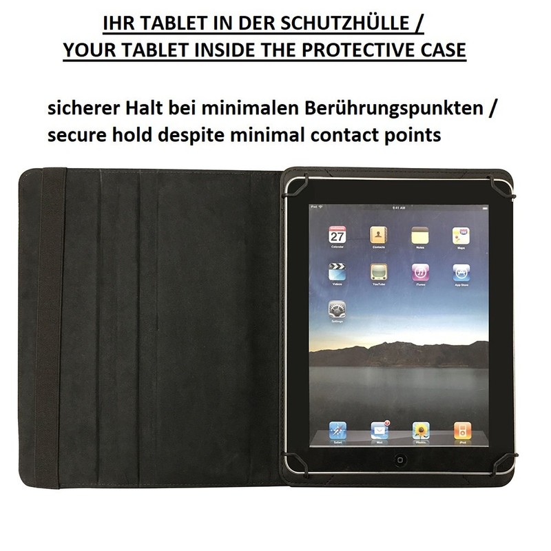 Compatible with Alcatel 1T 10 Protective Case 360° Tablet Case