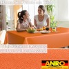 ANRO Oilcloth Tablecloth, Washable, Oilcloth, Garden Tablecloth, Outdoor, Indoor, 140