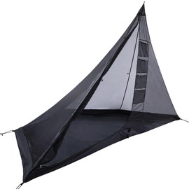 Zoring Hot Tent Inner Tent, 4 Season 3-4 Person Tipi Gear for Camping, 6.4ft Standing Room with Inner Mesh, Cold Weather Shelter for Family Fishing, Hiking, Hunting, Backpacking