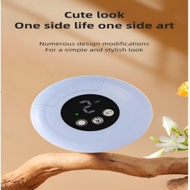 360° Rotation Electric Nail Clipper，3 in-1 Electric Polishing Automatic Nail Trimmer with LED Light & Nail Scraps Storage，USB Rechargeable Trimmer for Baby, Kids, Adult, Seniors, Caregivers（Purple）