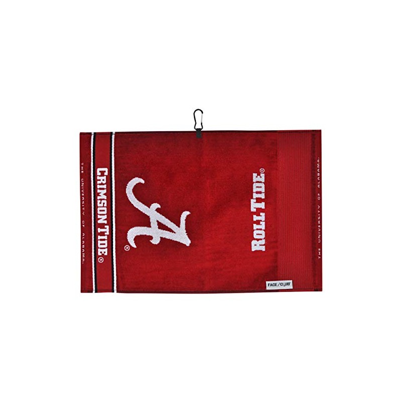 Team Effort Ohio State Buckeyes Face/Club Jacquard Towel 16" x