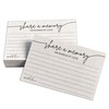 80Pcs Share a Memory Cards, 4” x 6" Card for