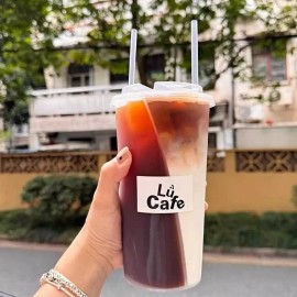 반반컵 듀얼 카페테리아 물병 빨대 듀얼컵 가정용 반반 뚜껑 [M. 로고 옵션] Half-and-Half Cup Dual Cafeteria Water Bottle Straw Dual Cup for Home Use Half-and-Half Lid [M. Logo Option]