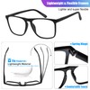 Oversized 3.00 Reading Glasses Men Large Square Readers Fashion Light