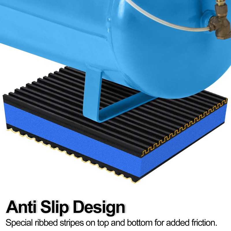 phepetroll 4P Anti Vibration Pads 3'' X 3'' X 7/8"