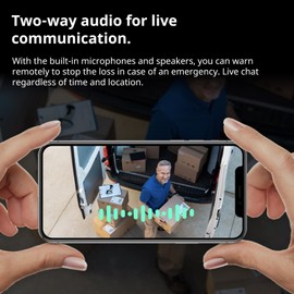 1080P Wireless WiFi Security Camera, Rechargeable Battery Powered Home Surveillance Camera Indoor/Outdoor With Smart Night Vision, PIR Motion Detection, 2-Way Audio, IP65 Waterproof, Include Batteries and 32G sd card