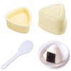 DIMVKA 2 Pack Onigiri Sushi Maker Mold Triangle Sushi Press