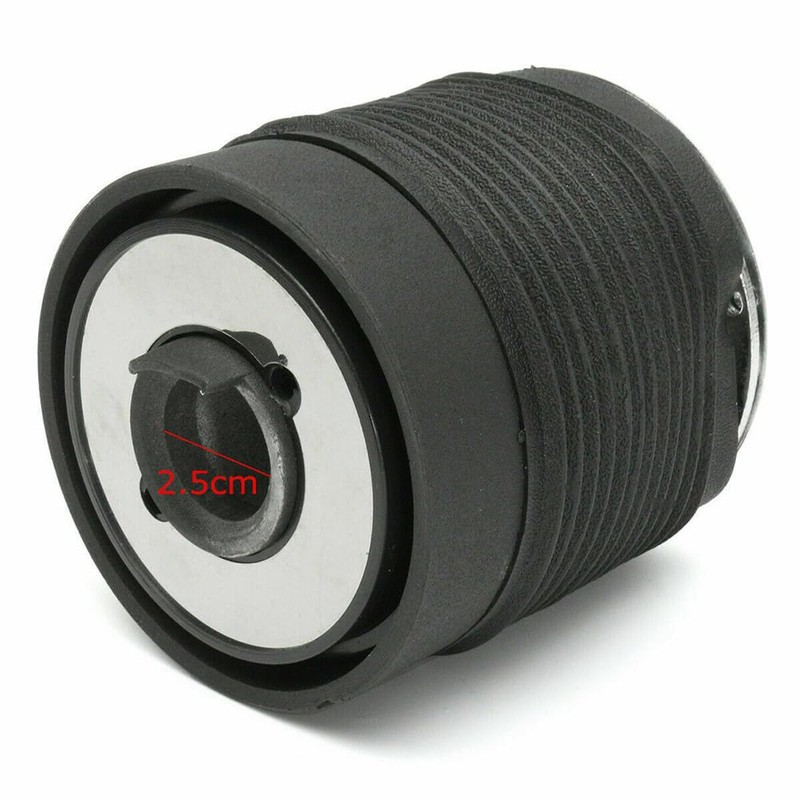 Black Aluminum Steering Wheel Short Hub Adapter Quick Release Hub