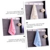 FOMIYES 6pcs Cotton Face Wash Towels Soft Highly Absorbent Cotton
