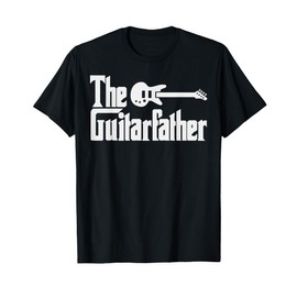 Fathers Day The Guitar-father Musician Guitarist Dad Gift T-Shirt
