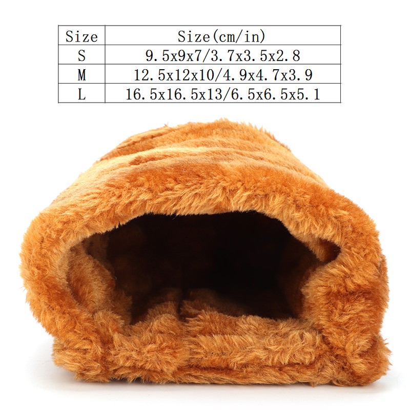 Small Pet Cotton Sleeping Nest Bed for Squirrel Hamster Sugar