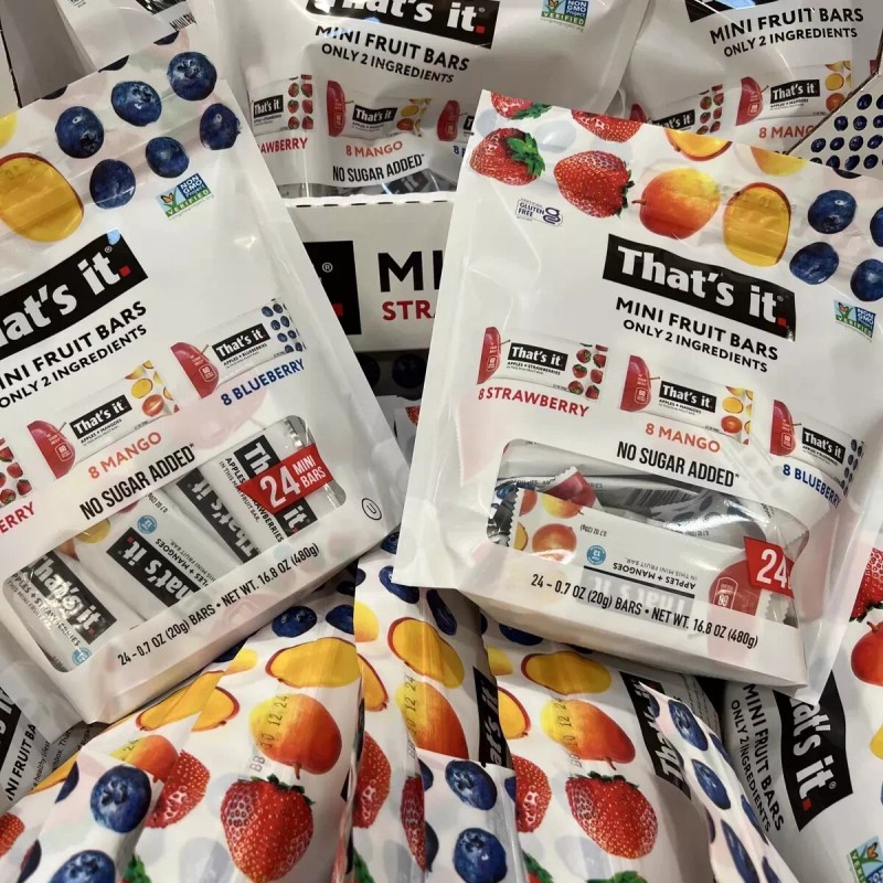 That’s it. 4 PACK - That's It Mini Fruit Bars