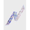 Ben & Q D_Flower-Pink Long Twilly Silk Scarf