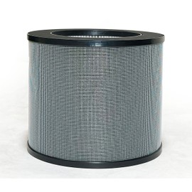 Nispira 3-in-1 True HEPA Replacement Filter for Air Purifier | Compatible with TaoTronics TT-AP006 | Remove Smoke, Dust, Pollen | 1 Pack