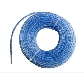 Strimmer Trimmer Line, Trim Cord Cable / Garden Grass Wire / Grass Trimmer / Strimmer Cord - superior cutting performance for all your lawn care and gardening needs.… (Blue Dual Twist, 2.7mm X 15m)