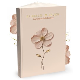 Pregnancy diary with questions to fill in and enough space for your design, photos and overview of the most important appointments Sophies Kartenwelt