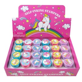 Tiny Mills 24 Pcs Unicorn Stampers for Kids