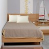 sourcing map Pillow Shams 2 Pack Soft Brushed Microfiber Envelope