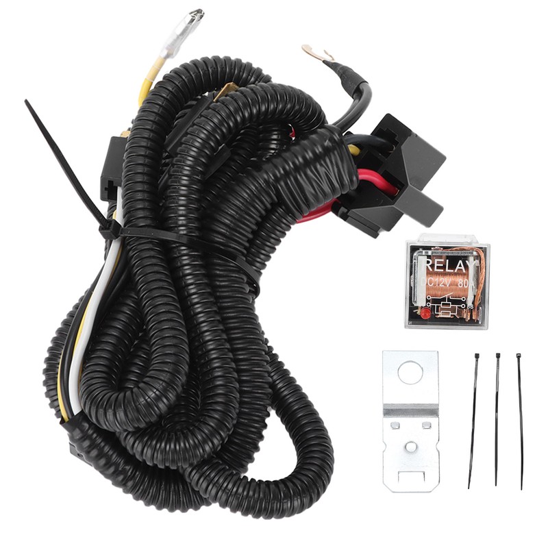 12V Horn Wiring Harness Relay Kit Set for Car Truck