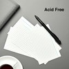 Staples 4-Inch X 6-Inch Line Ruled White Index Cards 500/Pack