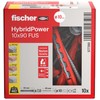 fischer HybridPower 10 x 90 feet, dowels for highest load