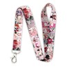 Zero Two Anime Lanyard, White, Large